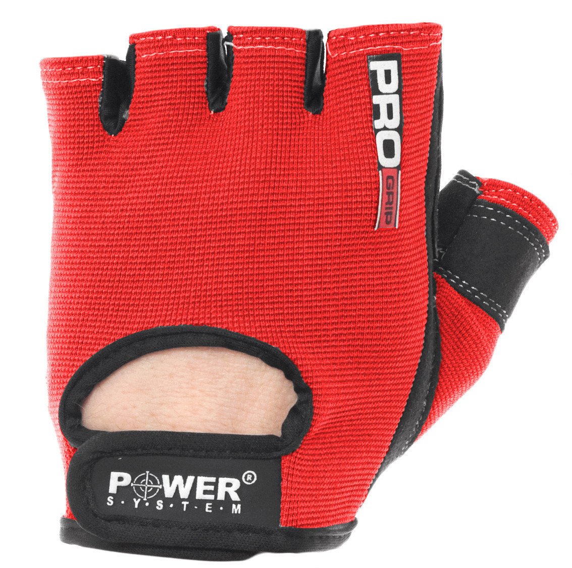 Перчатки для фитнеса и тяжелой атлетики Power System Pro Grip PS-2250 L Red фото товару