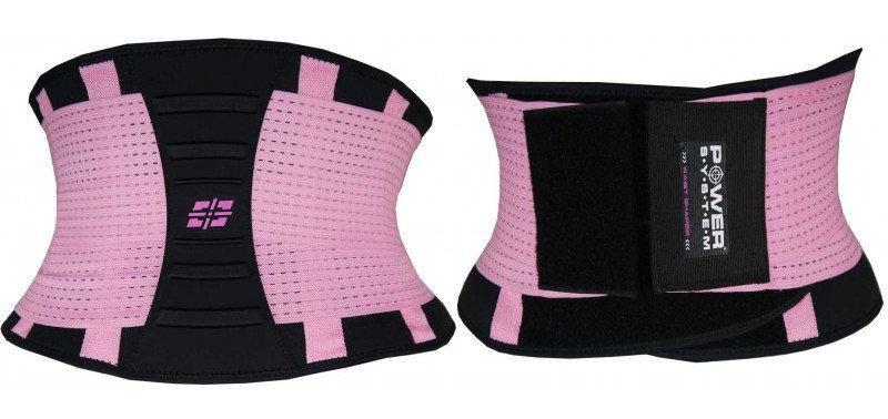 Пояс для поддержки спины Power System Waist Shaper PS-6031 S/M Pink фото товару