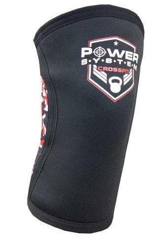 Наколенники для Crossfit Power System Knee Sleeves PS-6030 L/XL Black фото товару