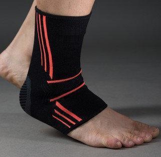 Эластический Голеностоп Power System Ankle Support Evo PS-6022 L Black/Orange фото товару