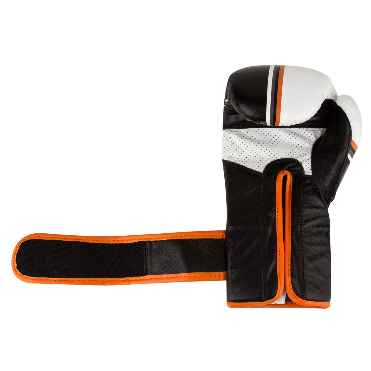 Перчатки для бокса PowerSystem PS 5006 Contender 12oz Black/Orange Line фото товара