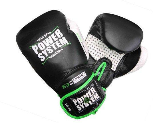 Перчатки для бокса PowerSystem PS 5004 Impact 12oz Black фото товару