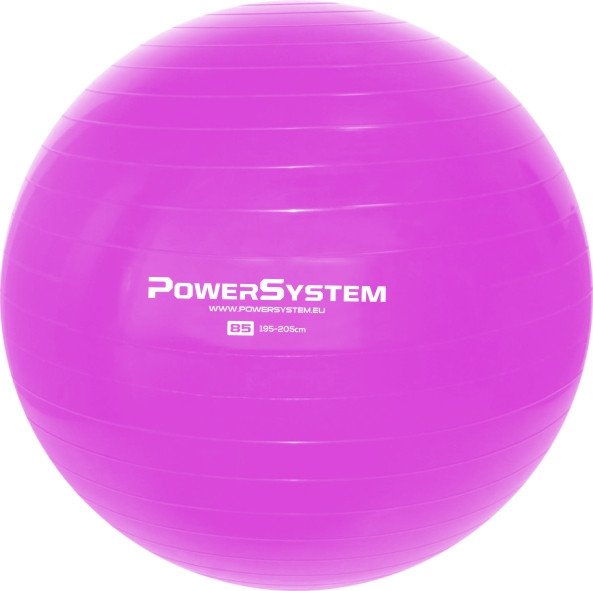 Мяч для фитнеса и гимнастики POWER SYSTEM PS-4018 85 cm Pink фото товару