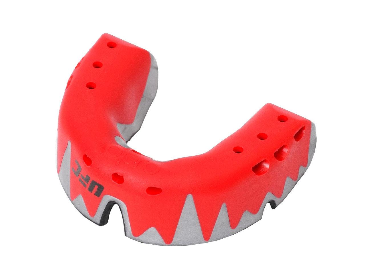 Капа OPRO Platinum UFC Hologram Red Metal/Black фото товару
