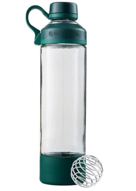 Спортивная бутылка-шейкер BlenderBottle Mantra Glass Green (СКЛО) 600мл (ORIGINAL) фото товара