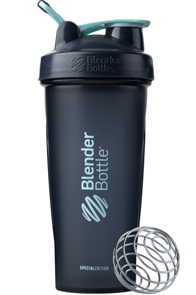 Спортивный шейкер BlenderBottle Classic Loop 820ml Special Edition Glacier Black/Agua (ORIGINAL) фото товару