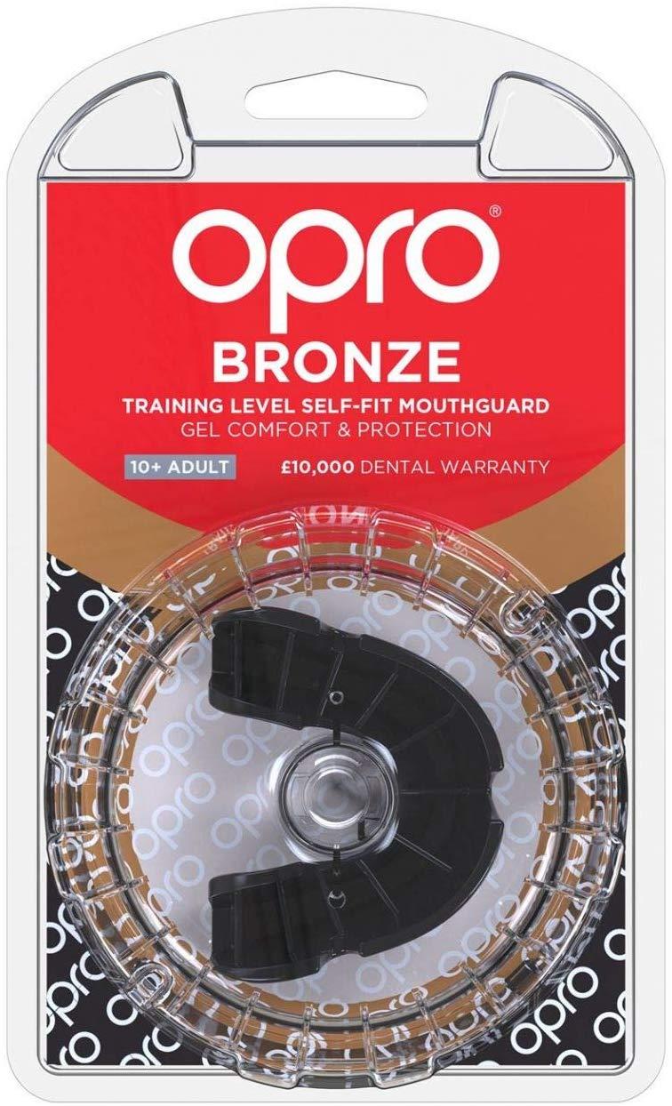 Капа OPRO Bronze Black фото товару