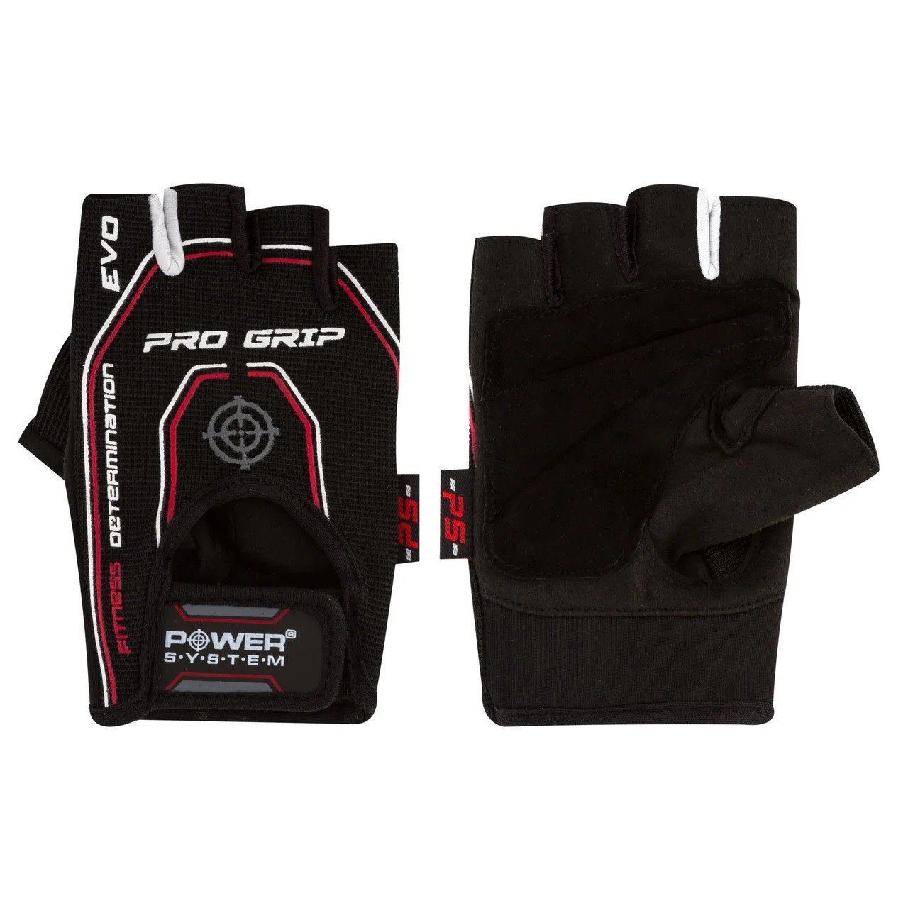 Перчатки для фитнеса и тяжелой атлетики Power System Pro Grip EVO PS-2250E Black XXL фото товару