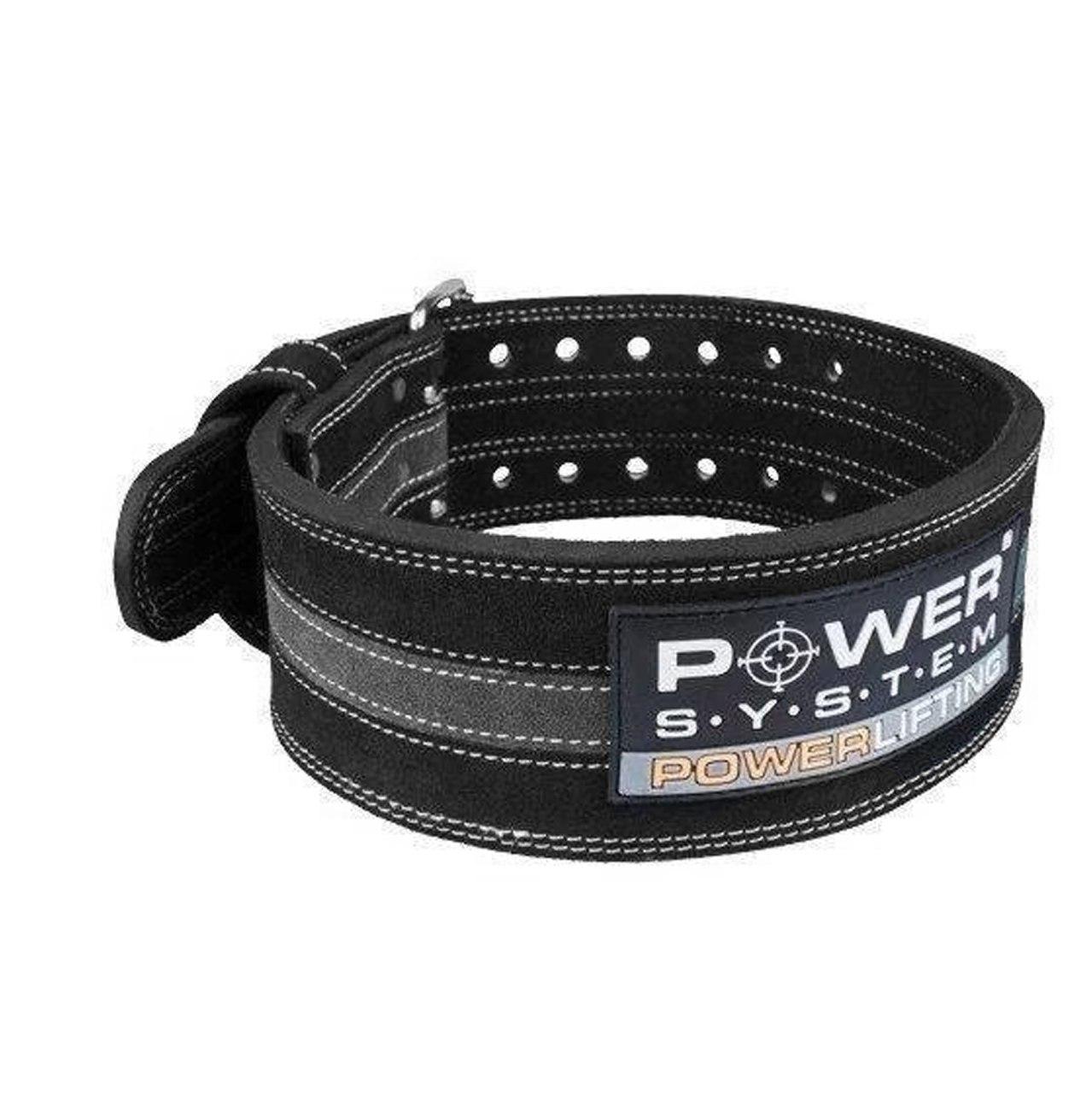 Пояс для пауэрлифтинга Power System Power Lifting PS-3800 L Black/Grey фото товара