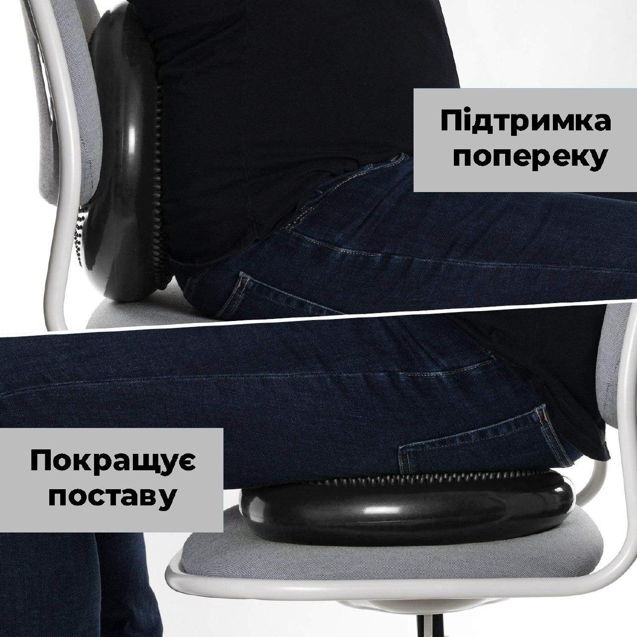 Балансировочный диск Power System Balance Air Disc PS-4015 Black фото товару