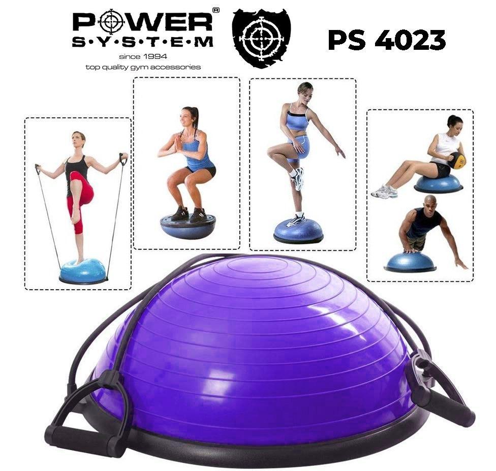 Балансировочная платформа Power System Balance Ball Set PS-4023 Purple фото товару