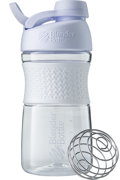 Спортивная бутылка-шейкер BlenderBottle SportMixer Twist 590ml White (ORIGINAL) фото товара