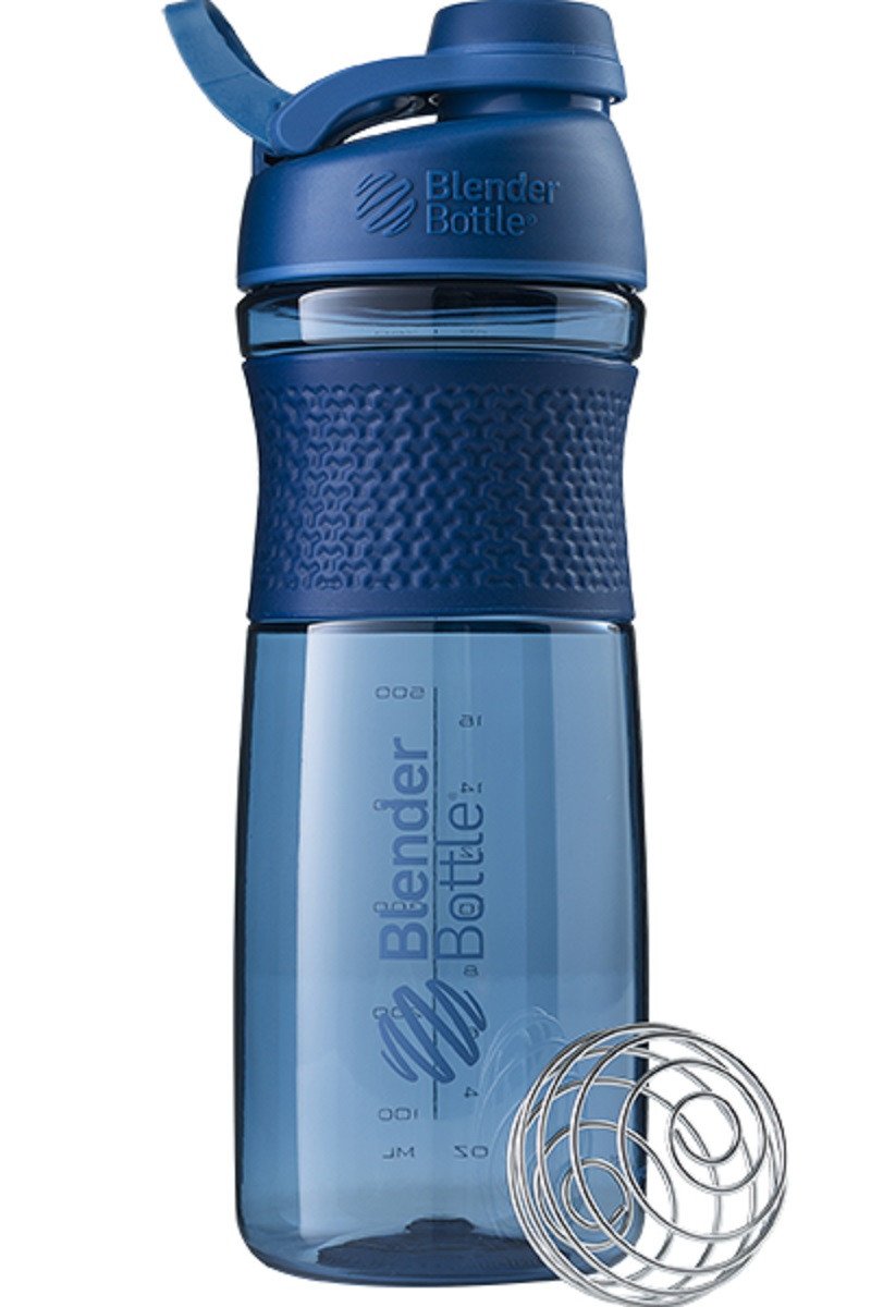 Спортивная бутылка-шейкер BlenderBottle SportMixer Twist 820ml Navy (ORIGINAL) фото товара
