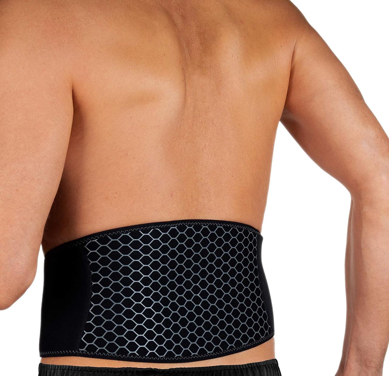 Пояс для поддержки спины OPROtec Back Support OSFM TEC5753-OSFM Черный фото товару