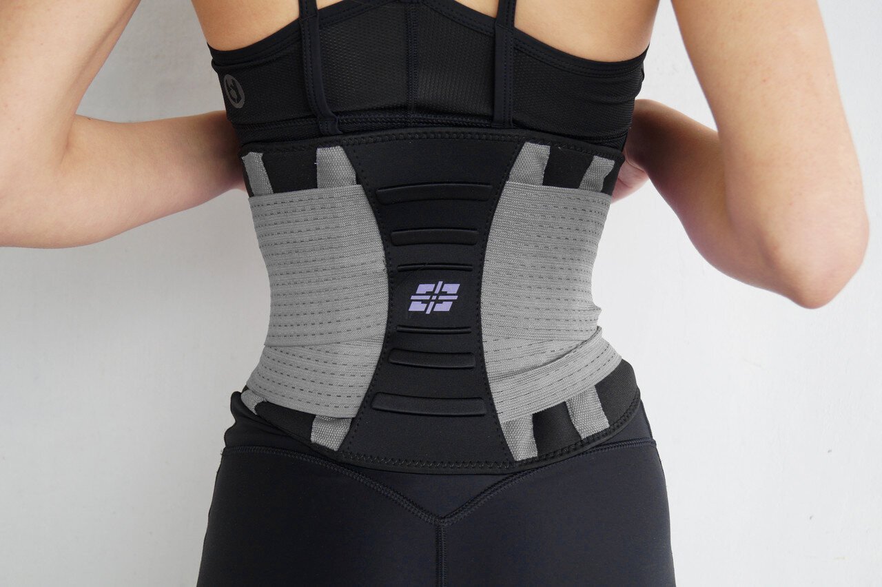 Пояс для поддержки спины Power System Waist Shaper PS-6031 Grey L/XL фото товару