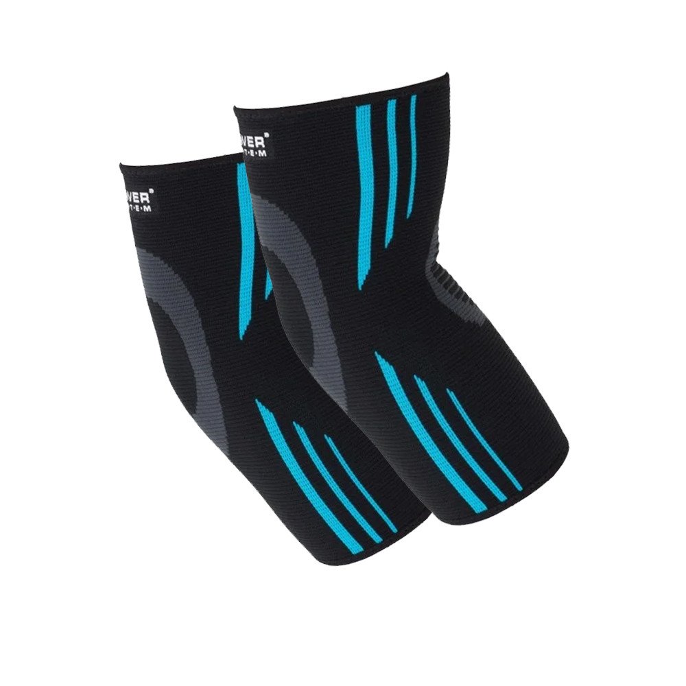Эластический налокотник Power System Elbow Support Evo PS-6020 XL Black/Blue фото товару