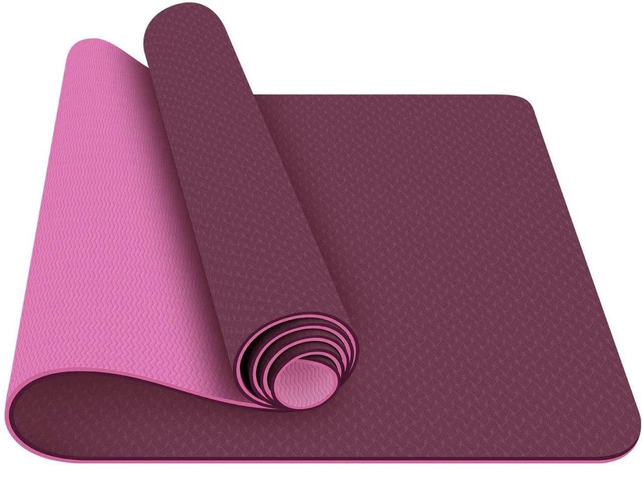 Коврик для йоги и фитнеса Power System Yoga Mat Premium PS-4060 Pink фото товару