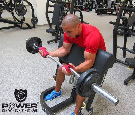 Расширители грифа Power System Max Gripz PS-4057 XL 12*5 см Red (расширитель хвата) 2шт. фото товару