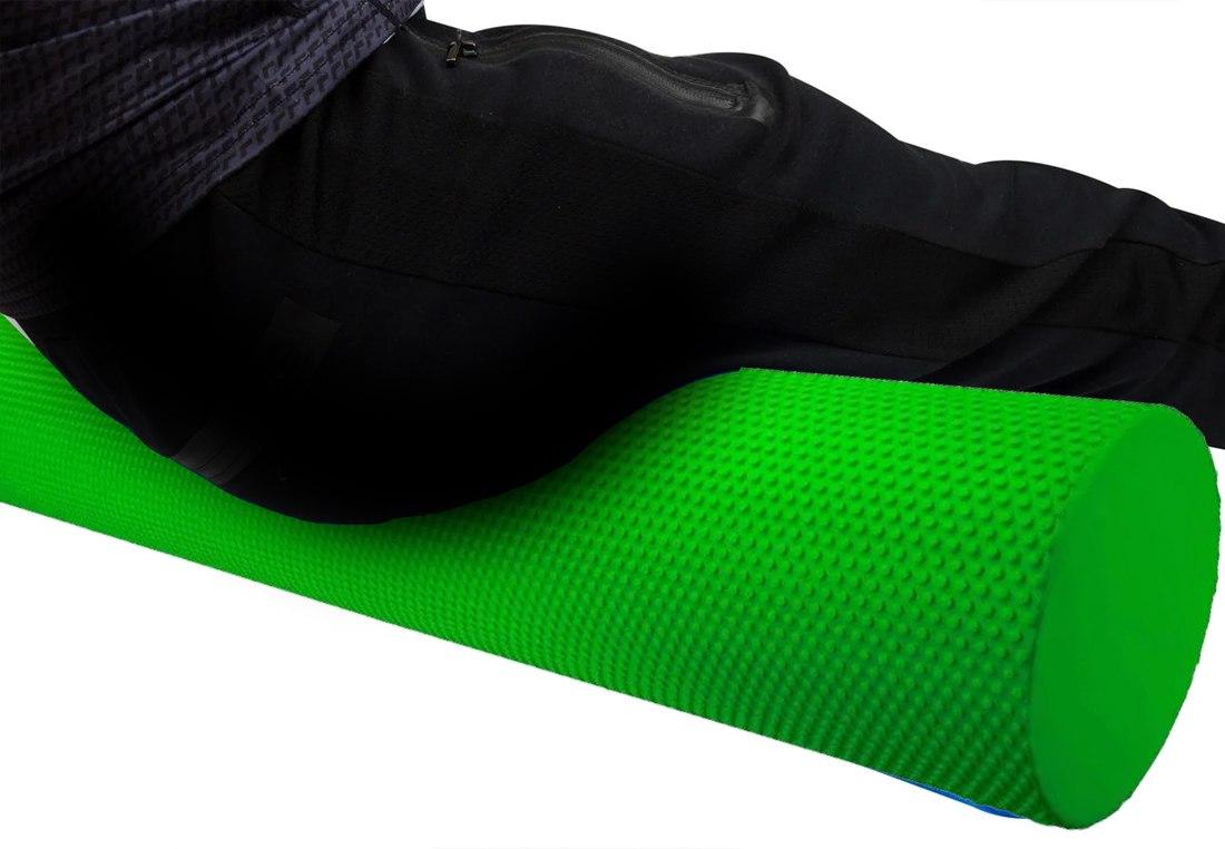 Массажный ролик для фитнеса и аэробики  Power System Fitness Roller PS-4074 Green (45*15) фото товара