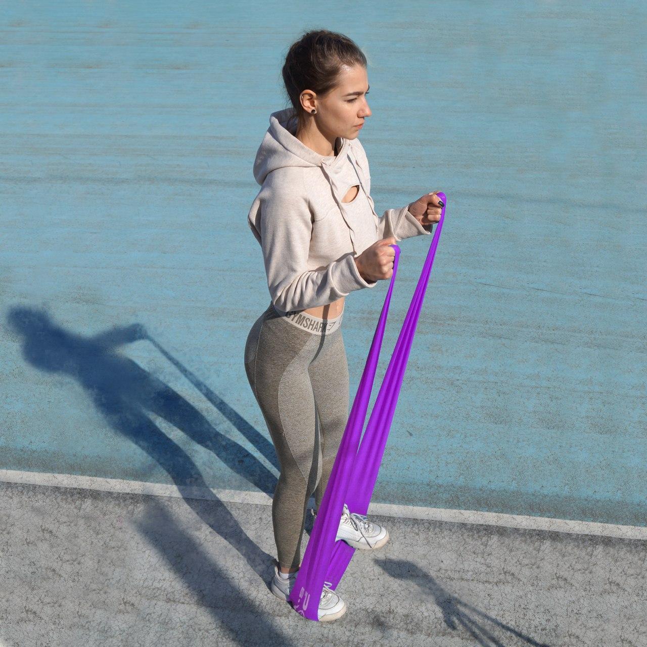 Набор лент (комплект 3шт) эспандер Power System PS-4007 Resistance Band Set фото товару