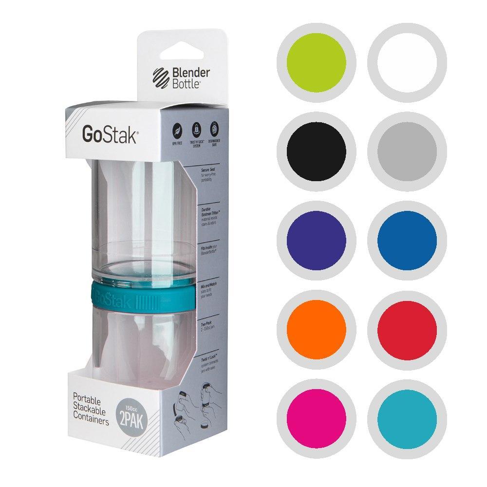 Контейнер спортивный BlenderBottle GoStak 2 Pak Blue (ORIGINAL) фото товара