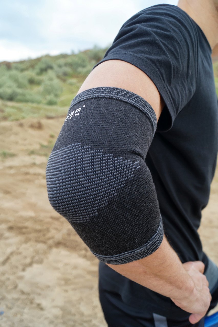 Налокотник Power System Elbow Support PS-6001 L Black/Grey фото товару
