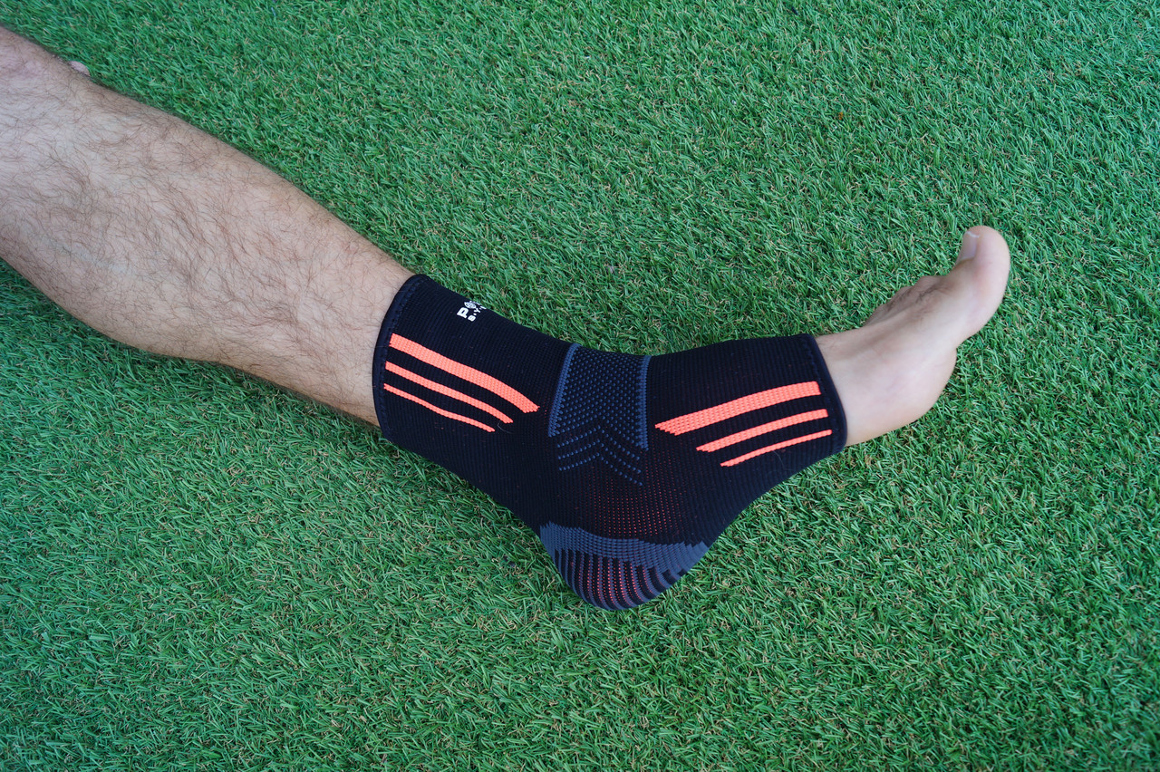 Эластический Голеностоп Power System Ankle Support Evo PS-6022 L Black/Orange фото товару