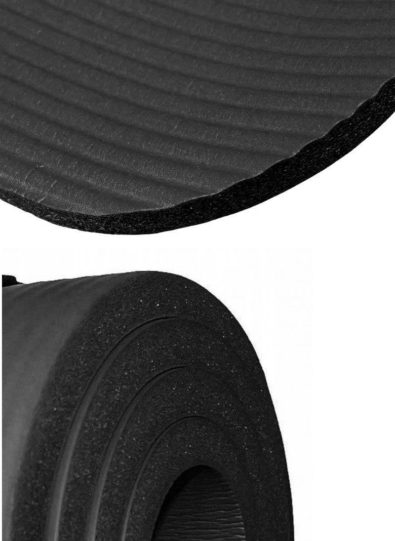 Коврик для йоги и фитнеса Power System  PS-4017 FITNESS-YOGA MAT Black фото товару