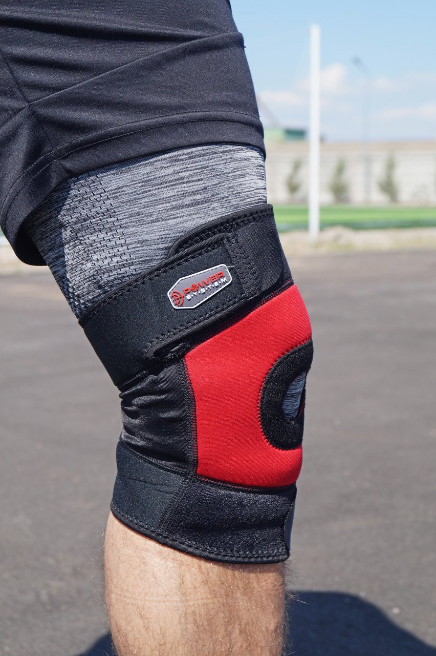 Наколенник Power System Neo Knee Support PS-6012 XL Black/Red фото товару
