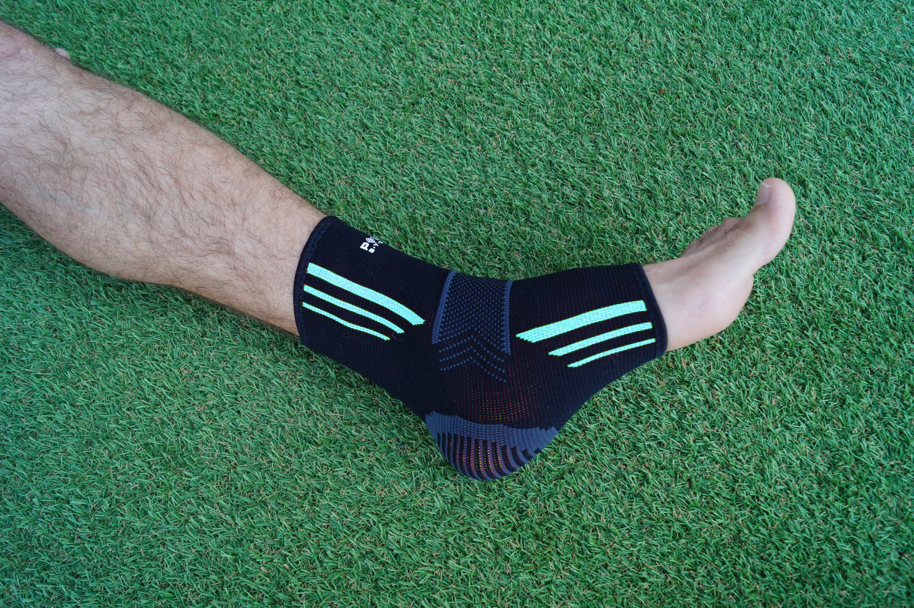 Эластический Голеностоп Power System Ankle Support Evo PS-6022 XL Black/Blue фото товару