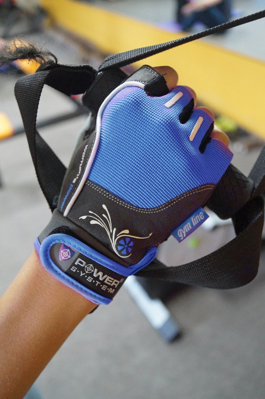 Перчатки для фитнеса и тяжелой атлетики Power System Woman’s Power PS-2570 XS Blue фото товара