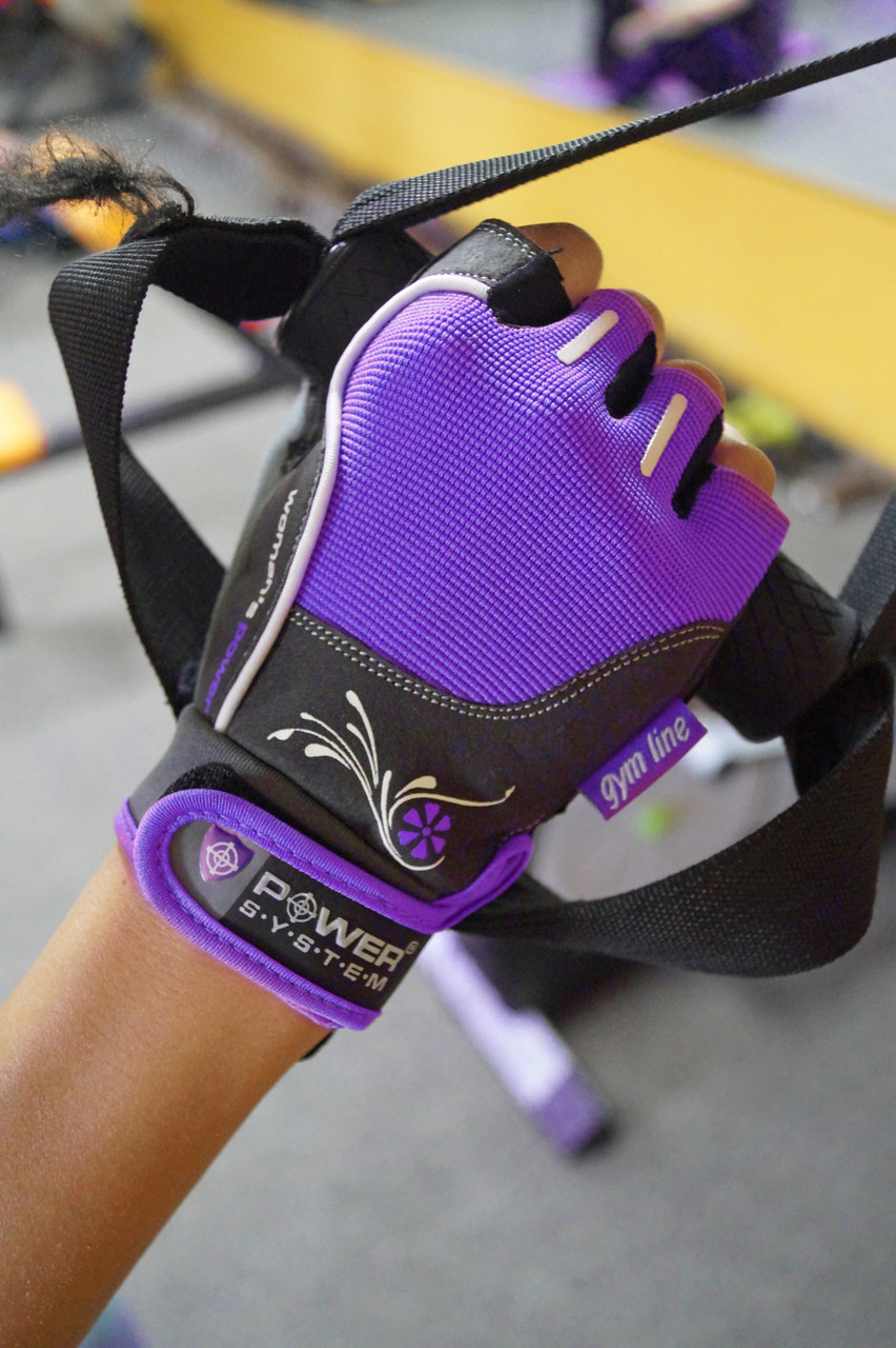 Перчатки для фитнеса и тяжелой атлетики Power System Woman’s Power PS-2570 XS Purple фото товара