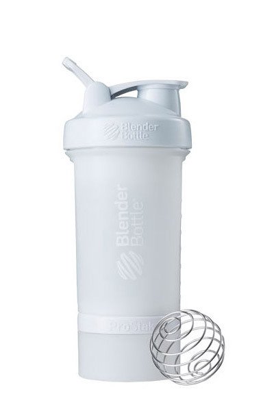 Шейкер спортивный BlenderBottle ProStak 650ml с 2-мя контейнерами White (ORIGINAL) фото товару