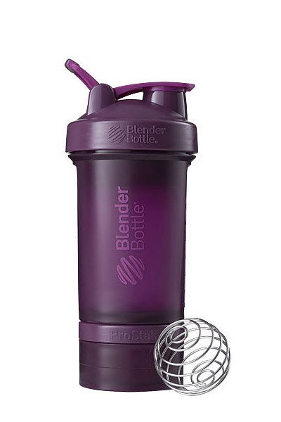 Шейкер спортивный BlenderBottle ProStak 650ml с 2-мя контейнерами Plum (ORIGINAL) фото товару