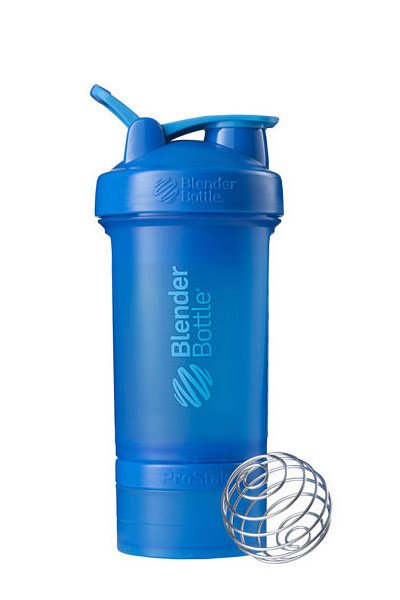 Шейкер спортивный BlenderBottle ProStak 650ml с 2-мя контейнерами Navy (ORIGINAL) фото товару
