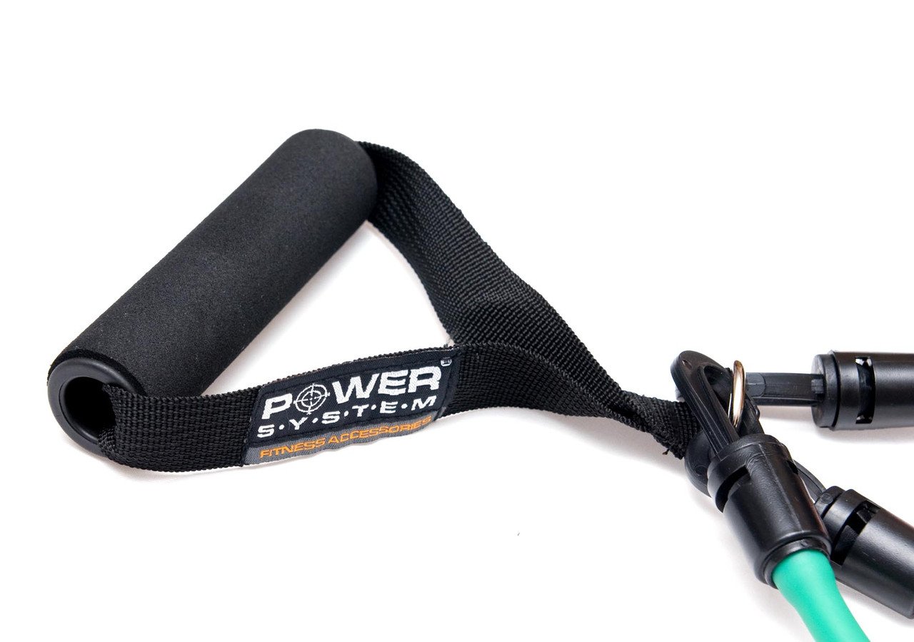 Эспандер трубчатый со съемными ручками Power System PS-4008  Power Expander Set фото товара