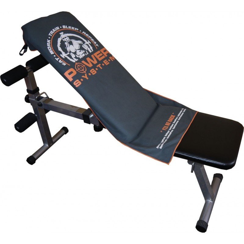 Фитнес-полотенце Power System Gym Bench Towel PS-7002 Grey (100*50) фото товара