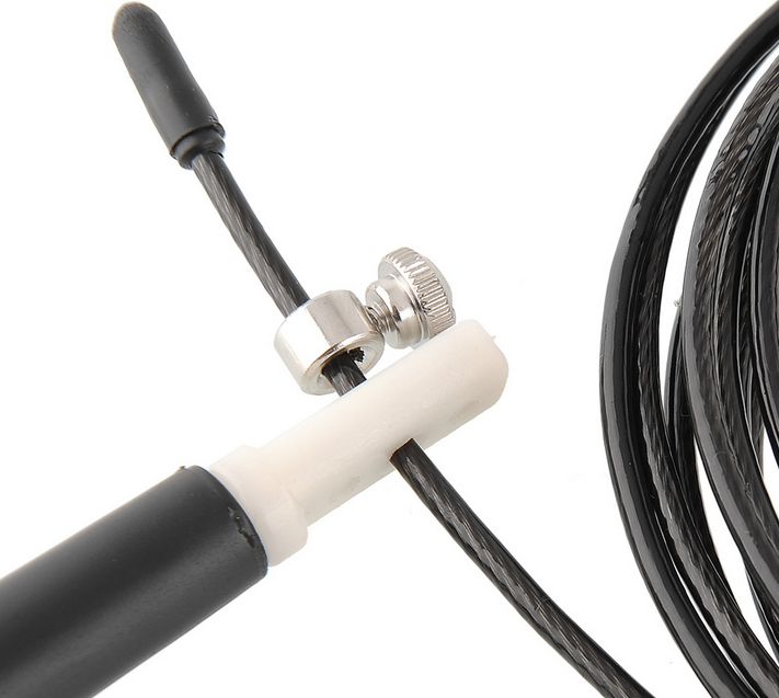 Скоростная скакалка Power System Ultra Speed Rope PS-4033 Black фото товару