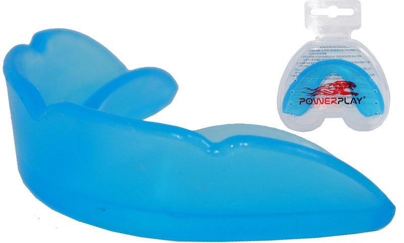 Капа боксерська PowerPlay 3304 JR Синя фото товару