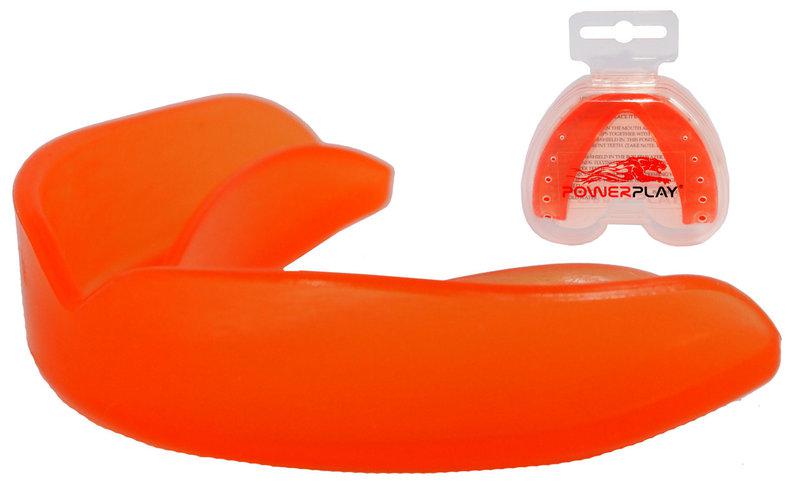 Капа боксерська  PowerPlay 3305 SR Оранжева фото товара