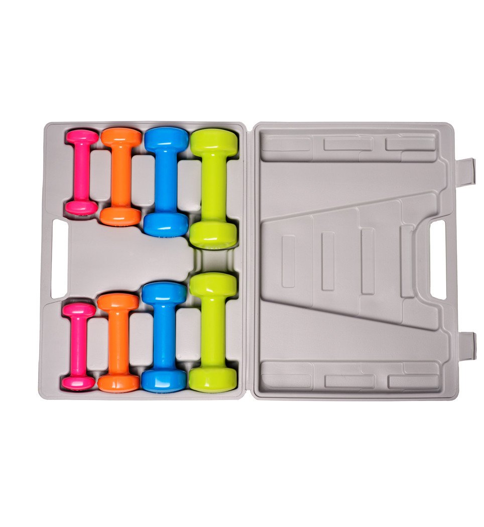 Набір гантелей в кейсі 10 кг. PowerPlay 4120 фото товара