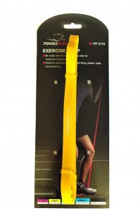 Резина для тренувань PowerPlay 4115 Light Жовта фото товару
