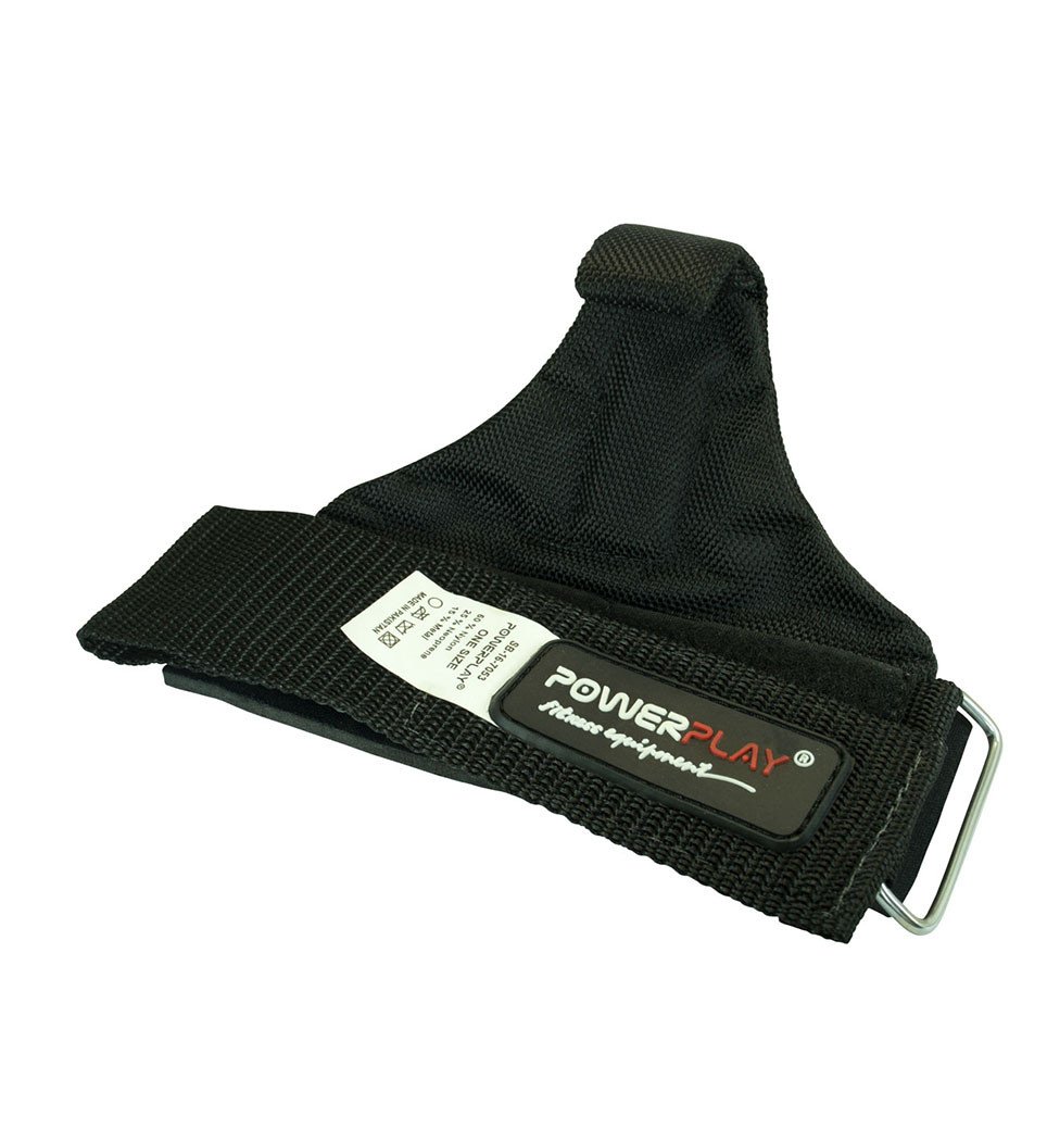 Гаки для тяги на запястья PowerPlay 7053 Чорні фото товара