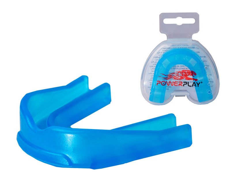 Капа боксерська PowerPlay 3307 SR Синя фото товару