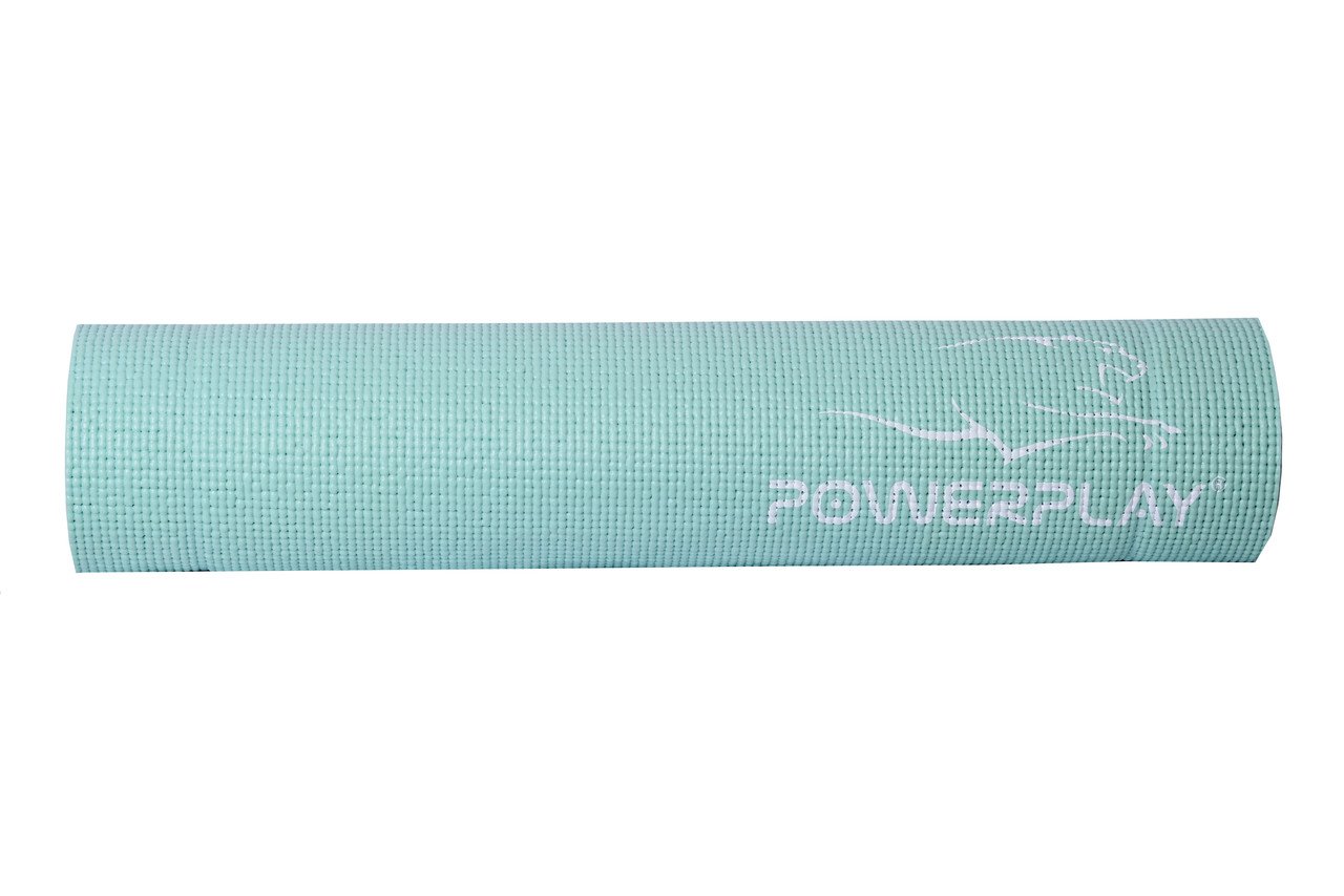 Килимок для фітнесу і йоги PowerPlay 4010 (183*61*0.6) Мятний фото товара