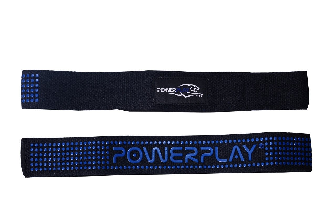 Лямки для тяги PowerPlay 7064 Чорно-Сині фото товару