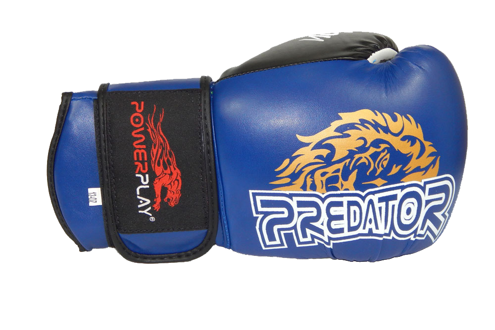 Боксерські рукавиці PowerPlay 3006 Сині 8 унцій фото товару