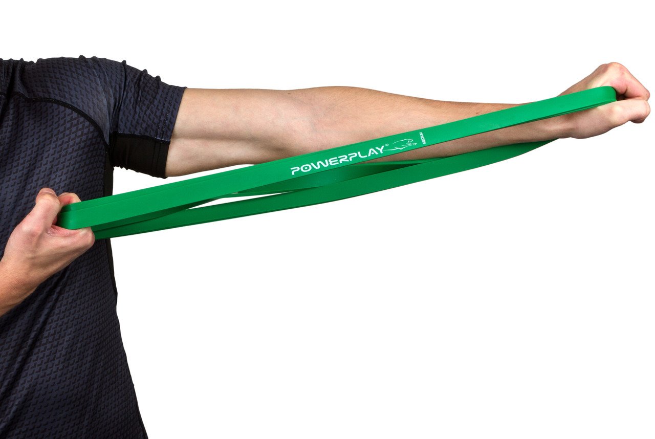 Резина для тренувань PowerPlay 4115 Medium Зелена фото товара