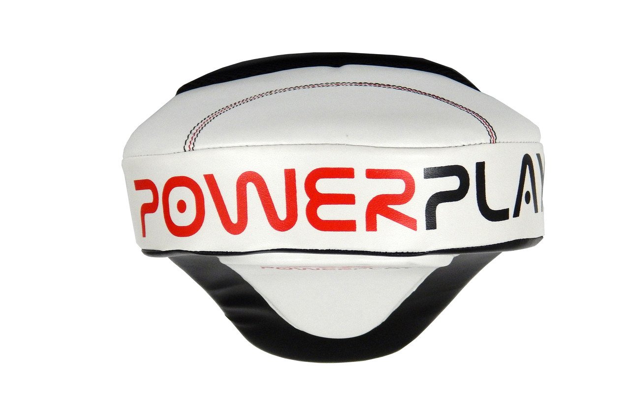 Лапи боксерські PowerPlay 3042 Чорно-Білі PU [пара] фото товару