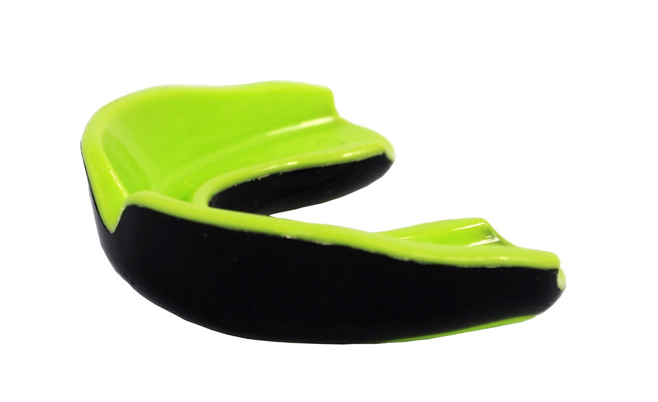 Капа боксерська PowerPlay 3314 JR Зелено-Чорна фото товару